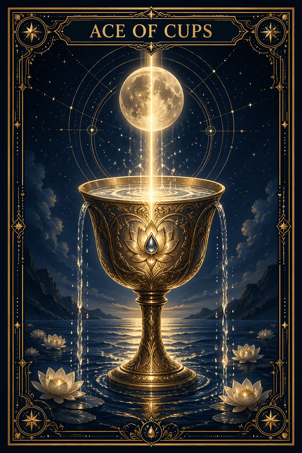 Ace of Cups tarot card