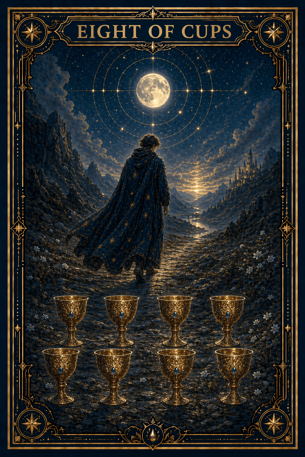 Eight of Cups tarot card