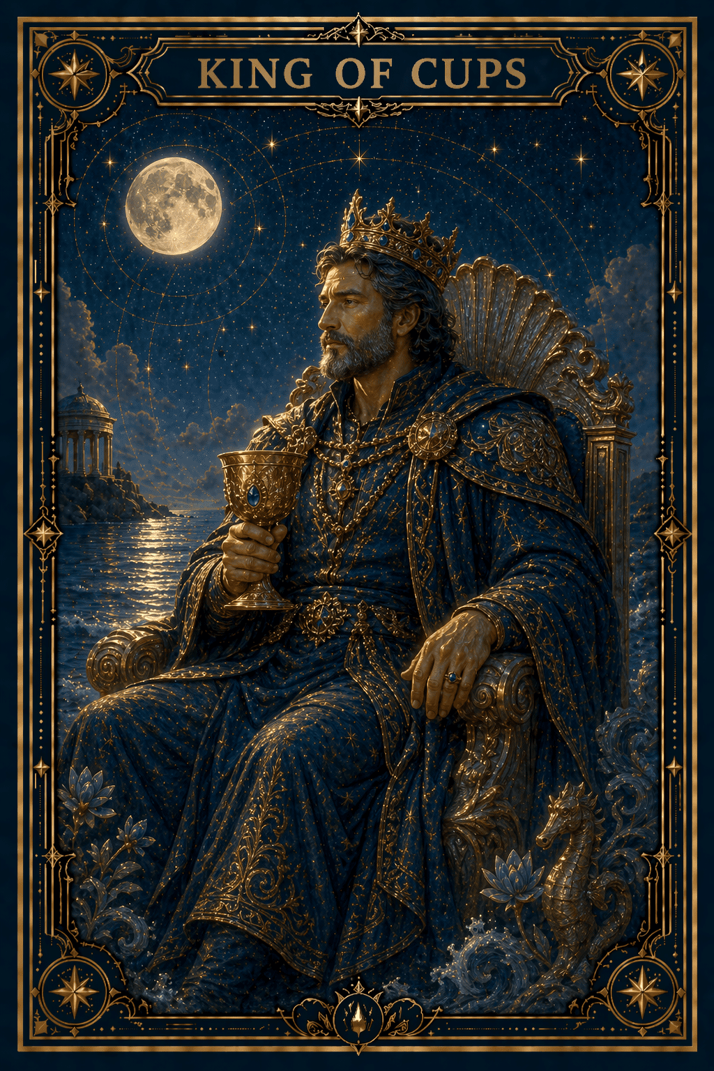 King of Cups tarot card