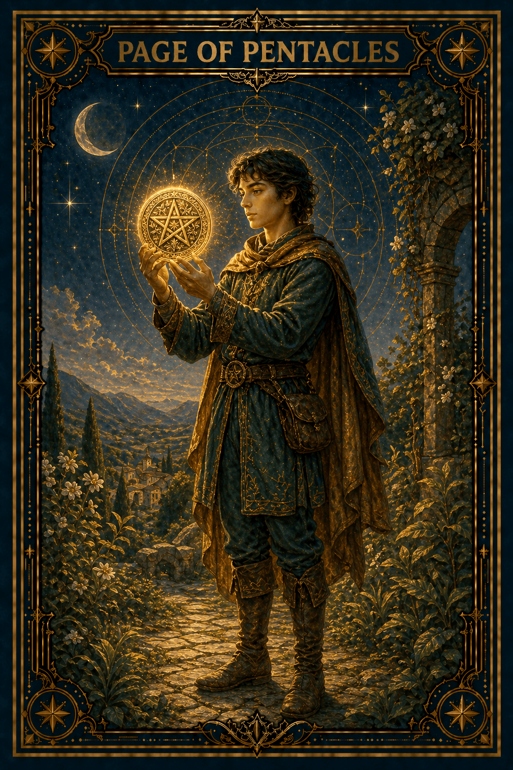 Page of Pentacles tarot card