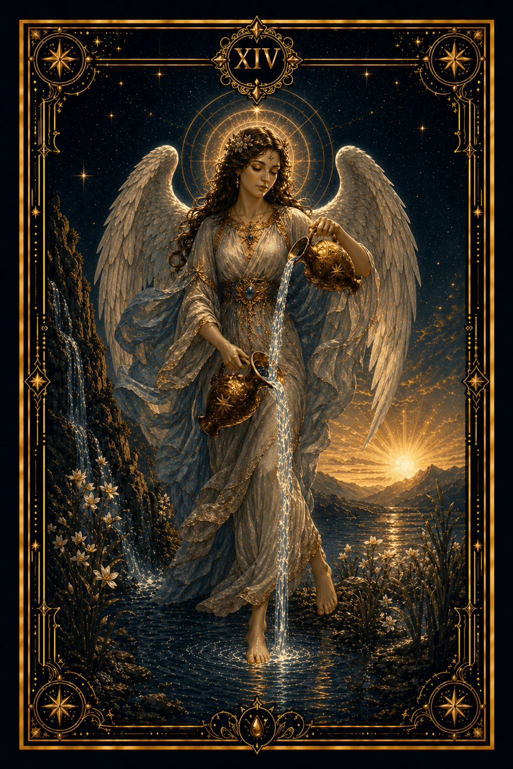 Temperance tarot card