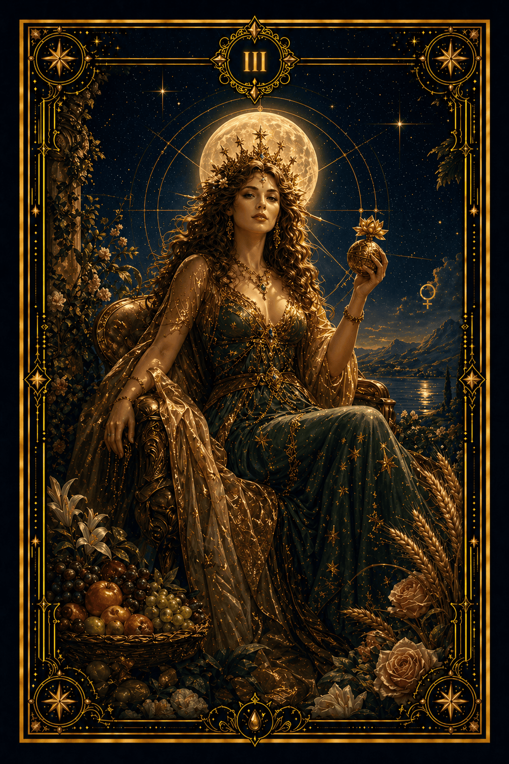 The Empress tarot card