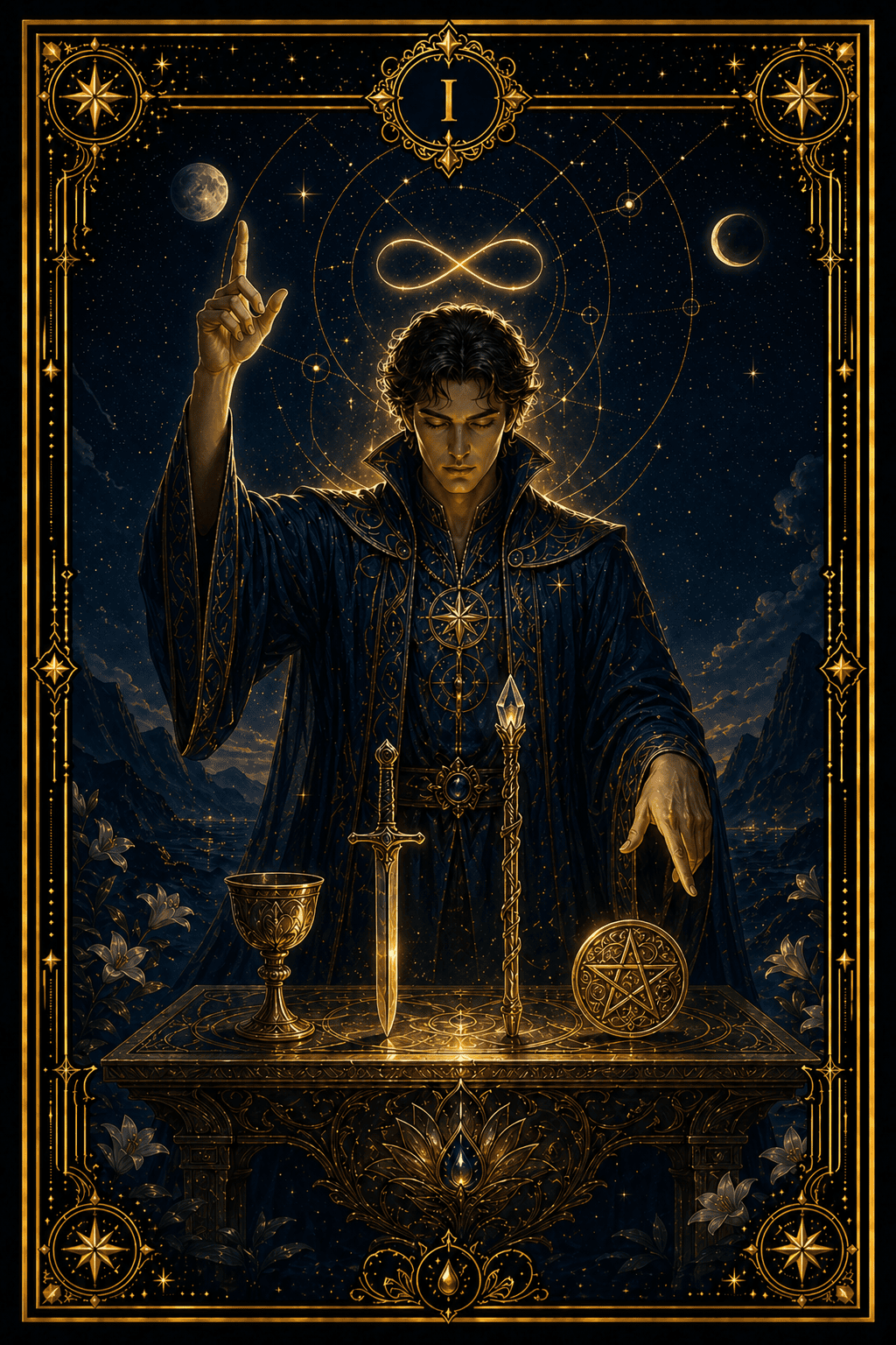 The Magician tarot card