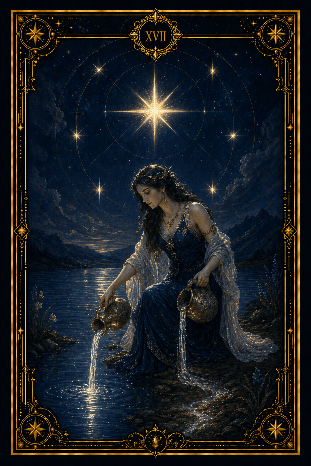 The Star tarot card