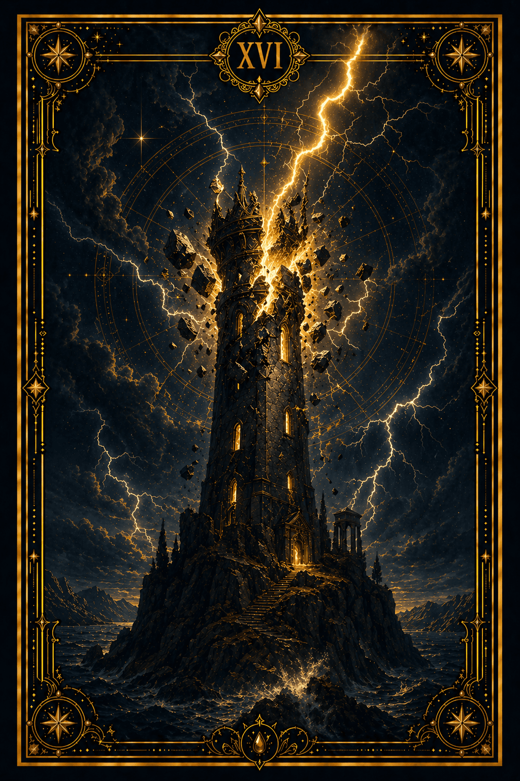 The Tower tarot card