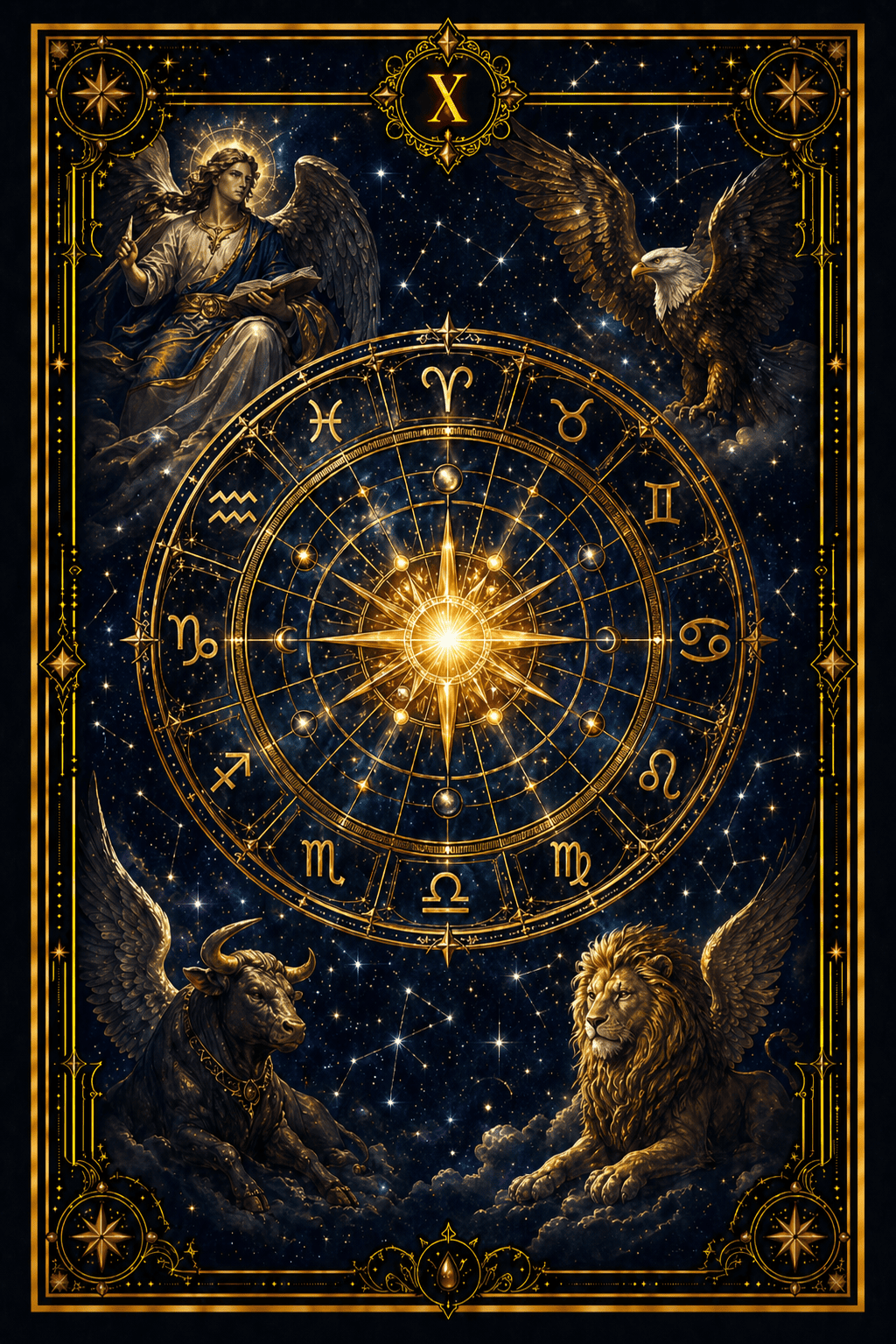 Wheel of Fortune tarot card